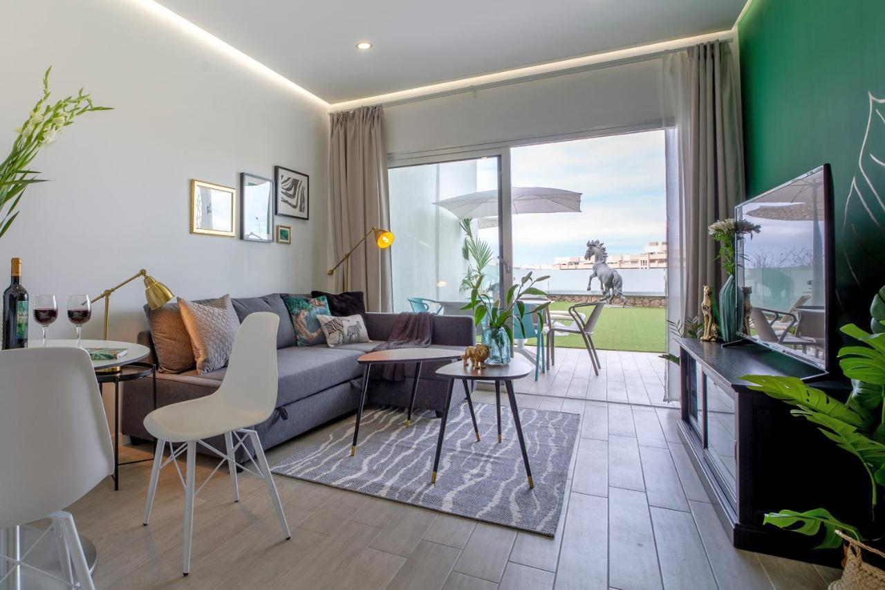 Ocean Garden Suite 10 con jardín privado Costa Adeje  Exterior foto